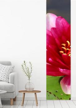 Flächenvorhang Seerose  , Schiebevorhang, Schiebegardine, modern, 60 cm breit, 2,65 m ho
